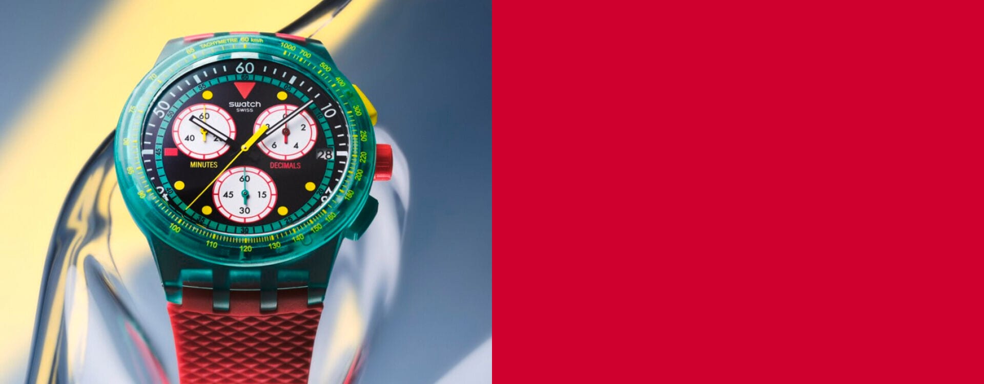 SWATCH NEON EMERALD CHRONO - SUSG409