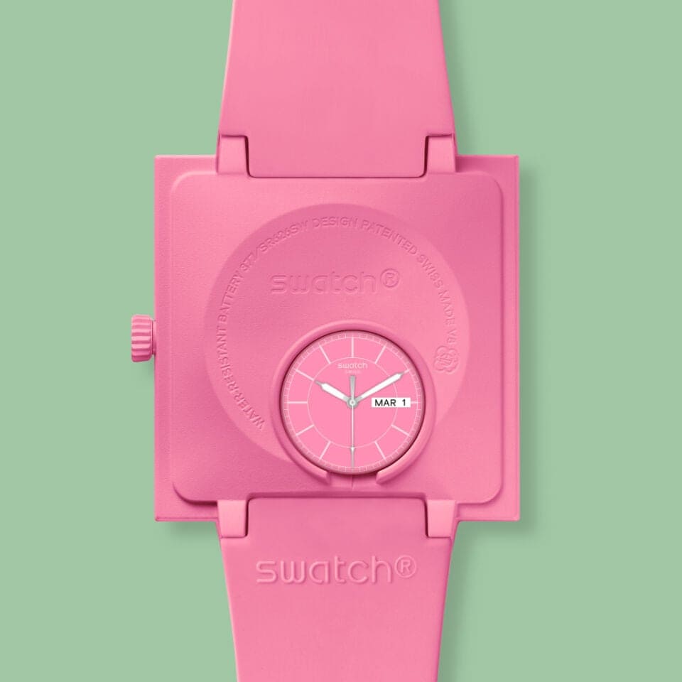 Swatch rectangular hotsell watch