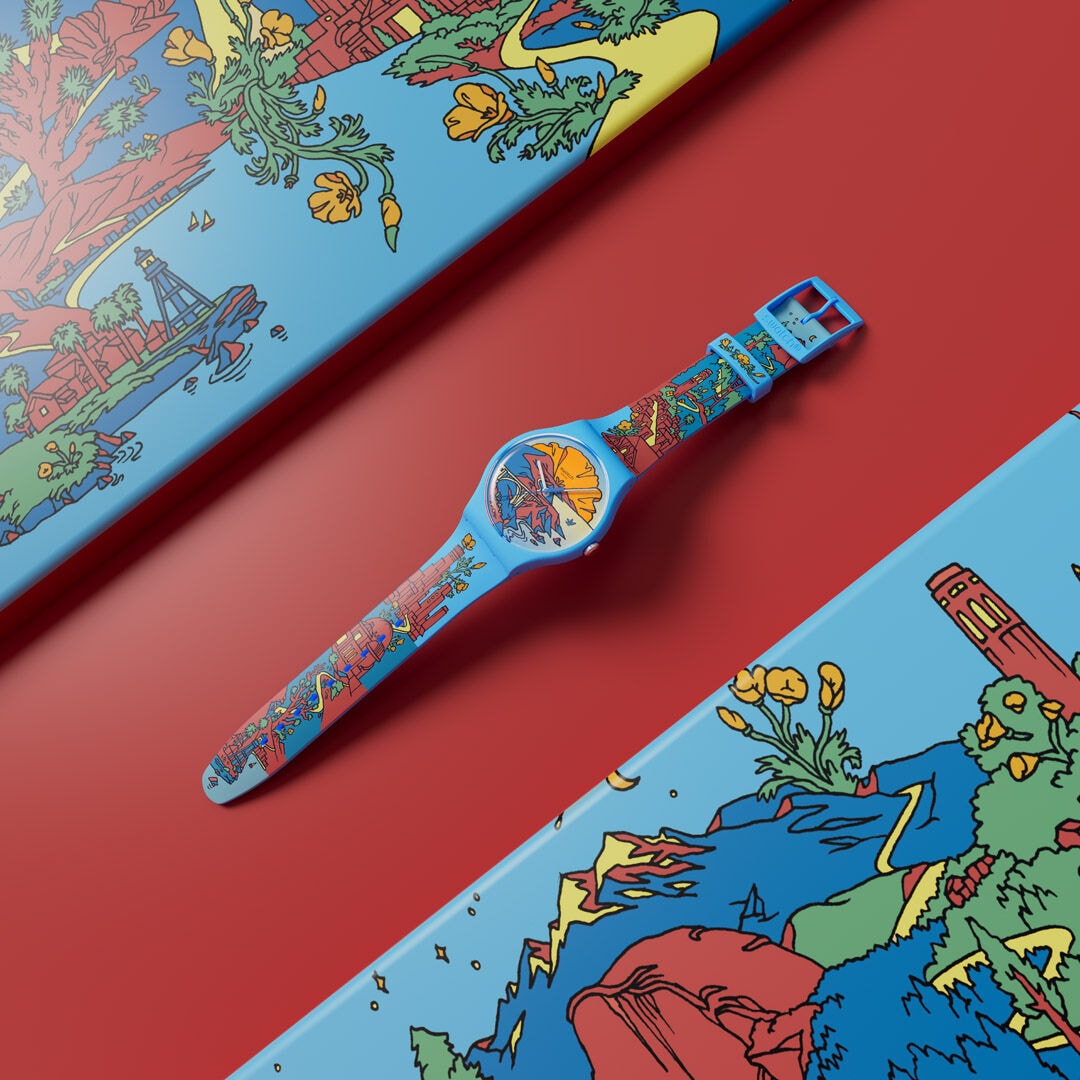 Swatch Destination Art: ONE CALIFORNIA 