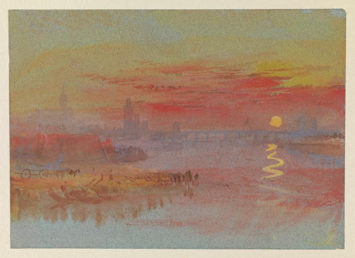 TURNER’S SCARLET SUNSET