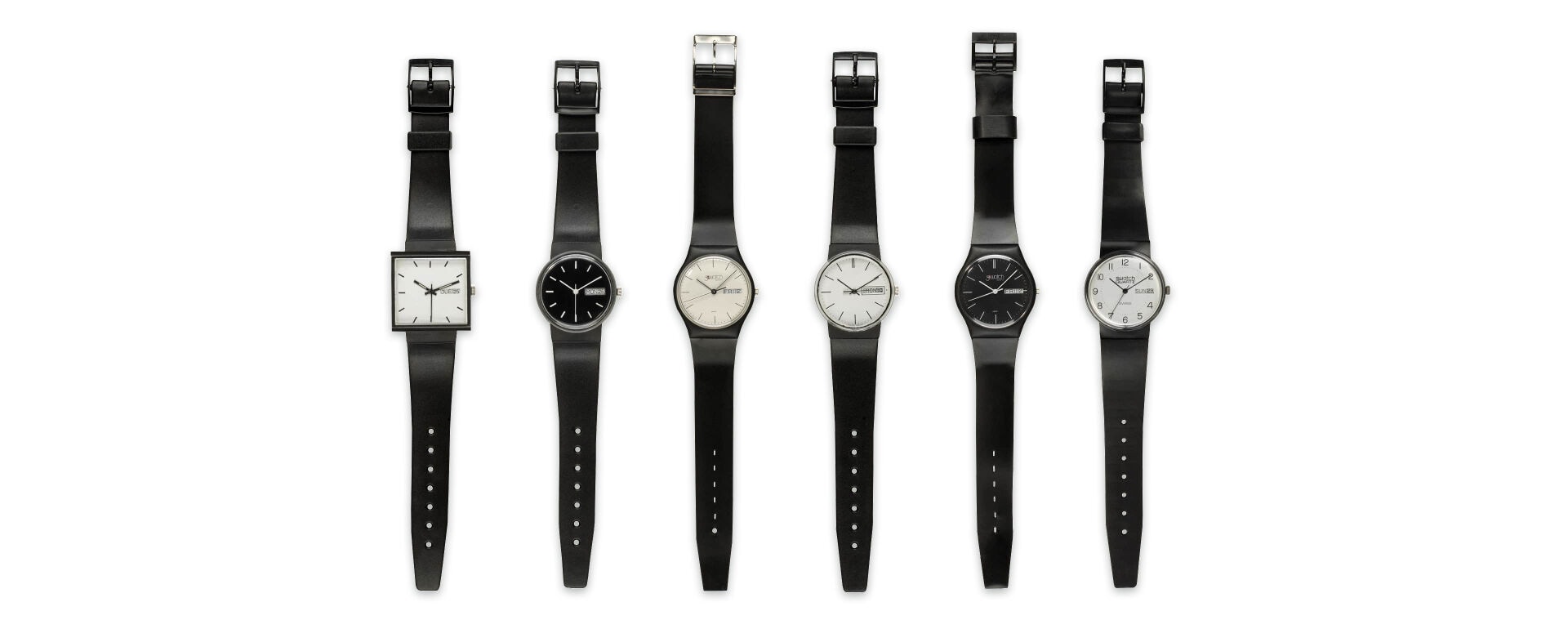 スウォッチの四角い腕時計 | WHAT IF...初代Swatchがスクエア型だったら？