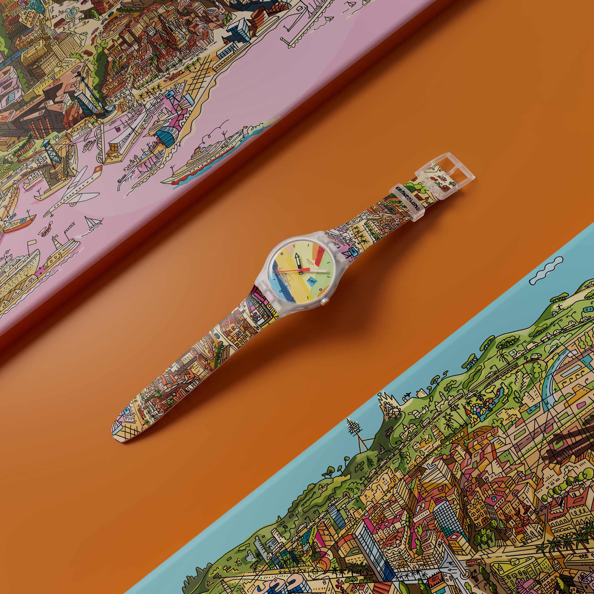 Swatch Destination Art: GRANCELONA
