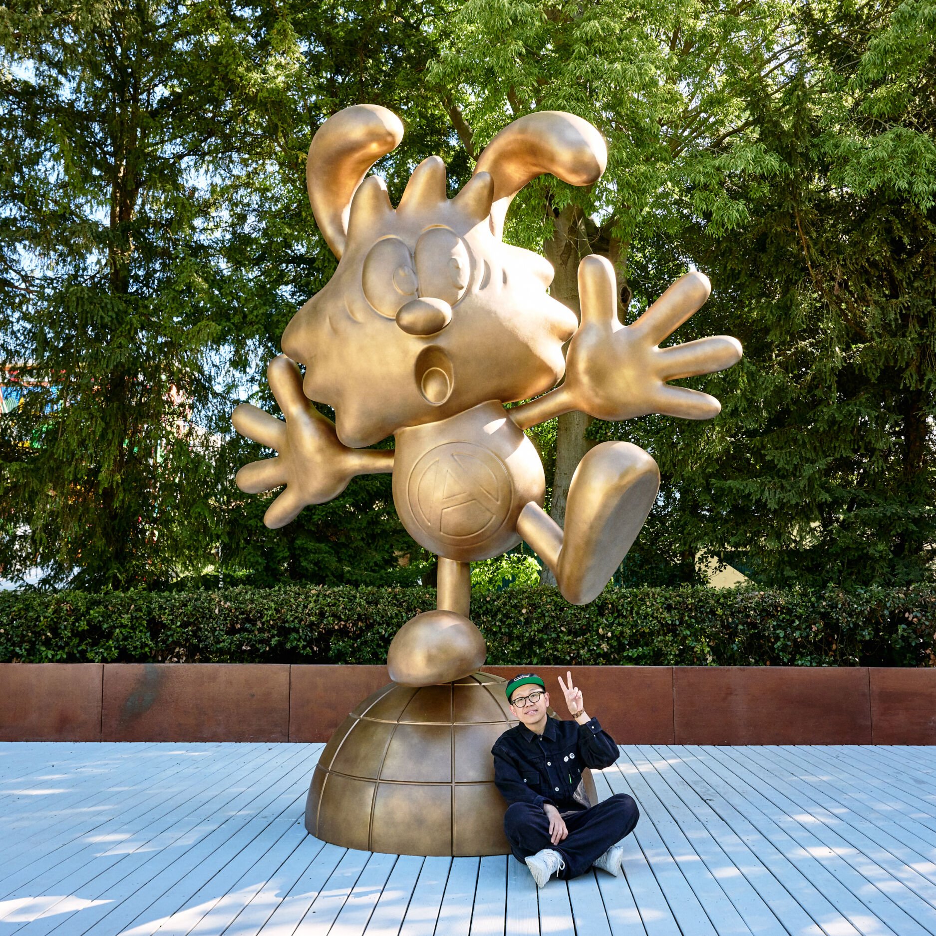 Verdy's sculpture for Biennale