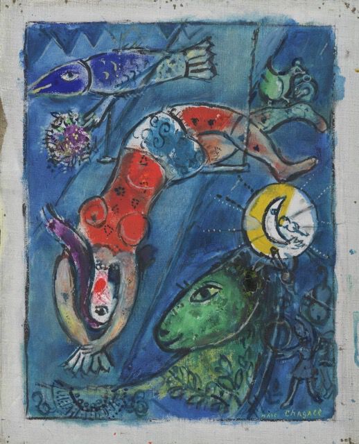 CHAGALL’S BLUE CIRCUS