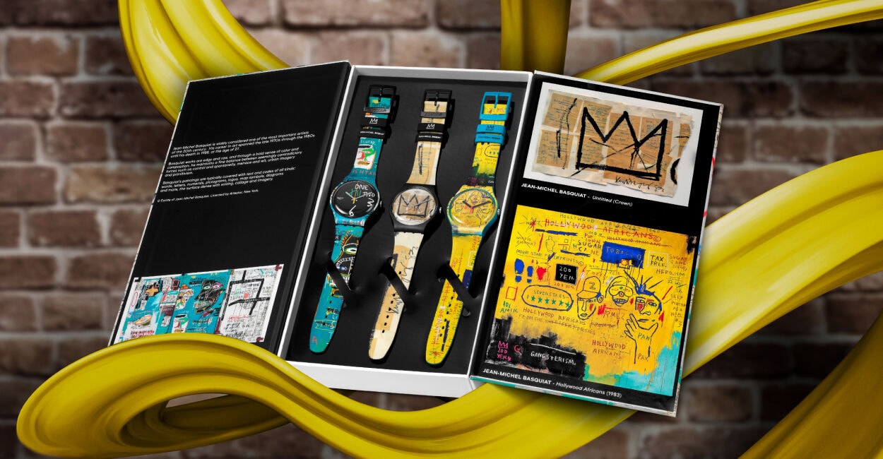 Swatch X Jean-Michel Basquiat - Artist collaboration watches