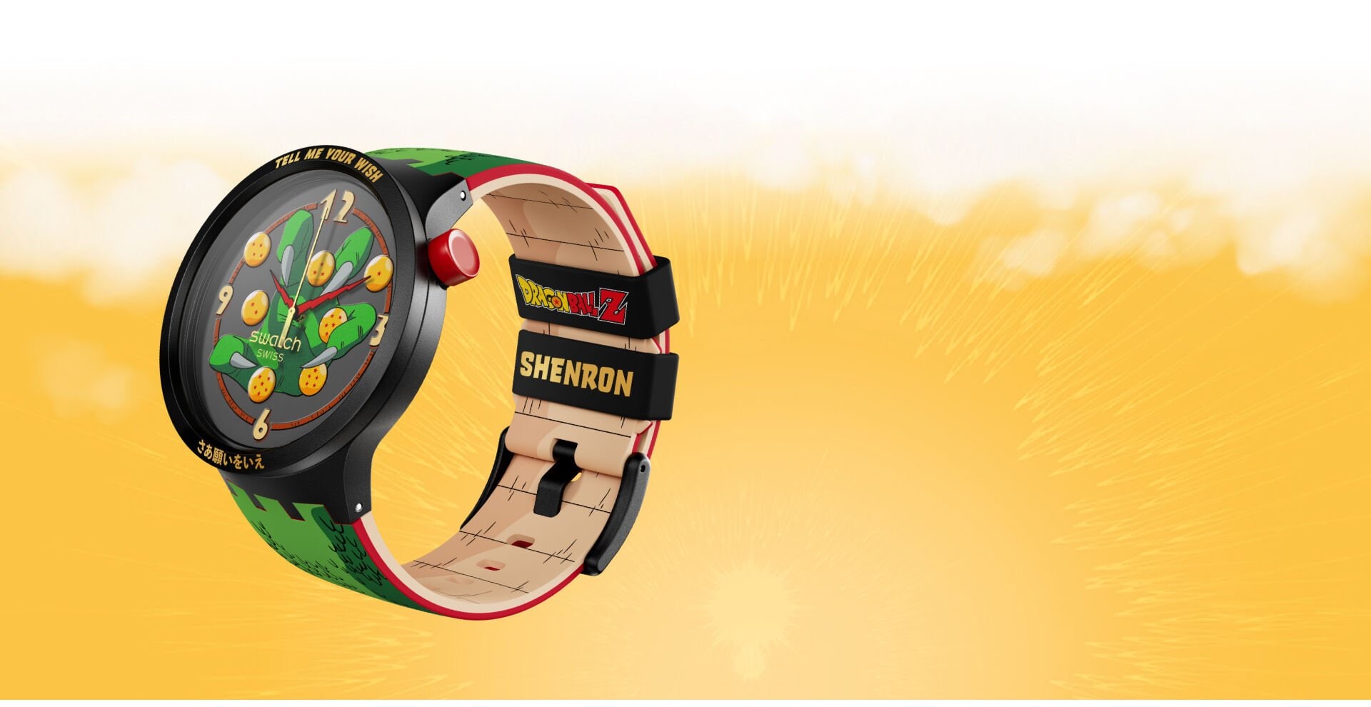 Swatch ve Dragon Ball Z birlikte cal yor