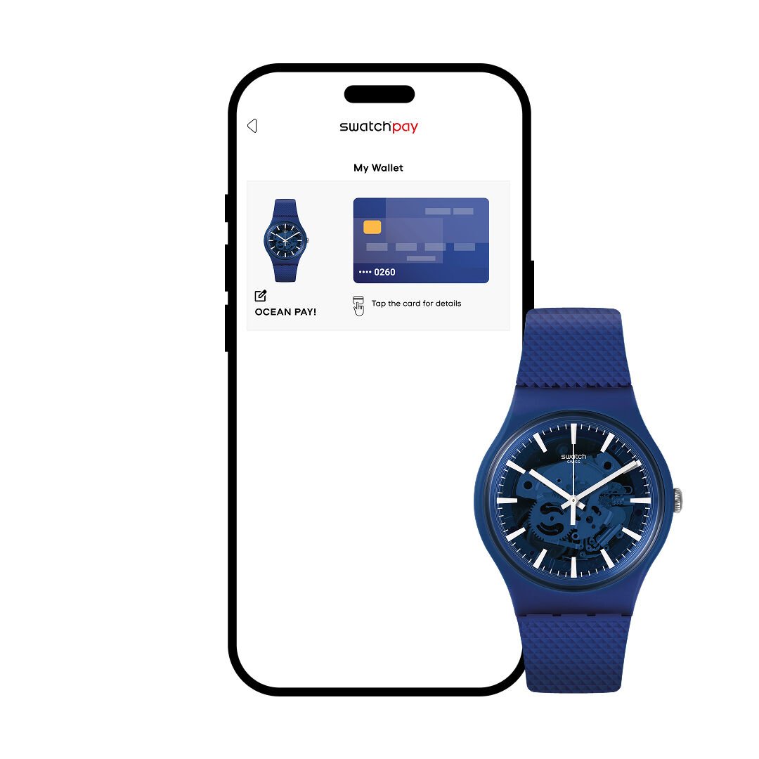 Curve card payment provider in Swatch Pay App
