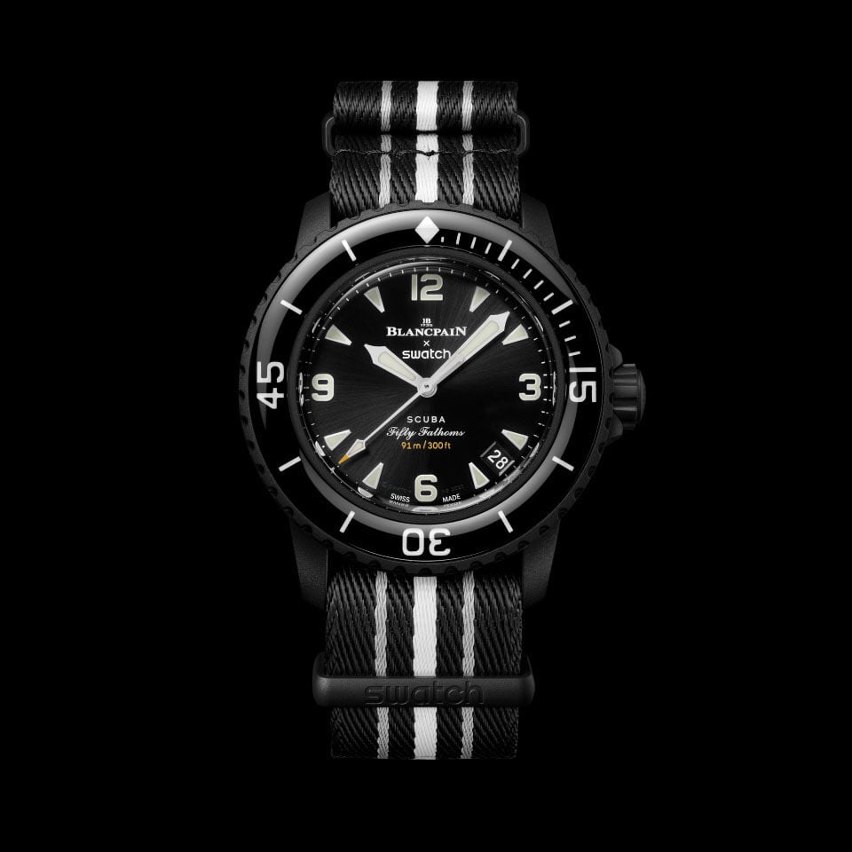 OCEAN OF STORMS - Bioceramic Scuba Fifty Fathoms Collection