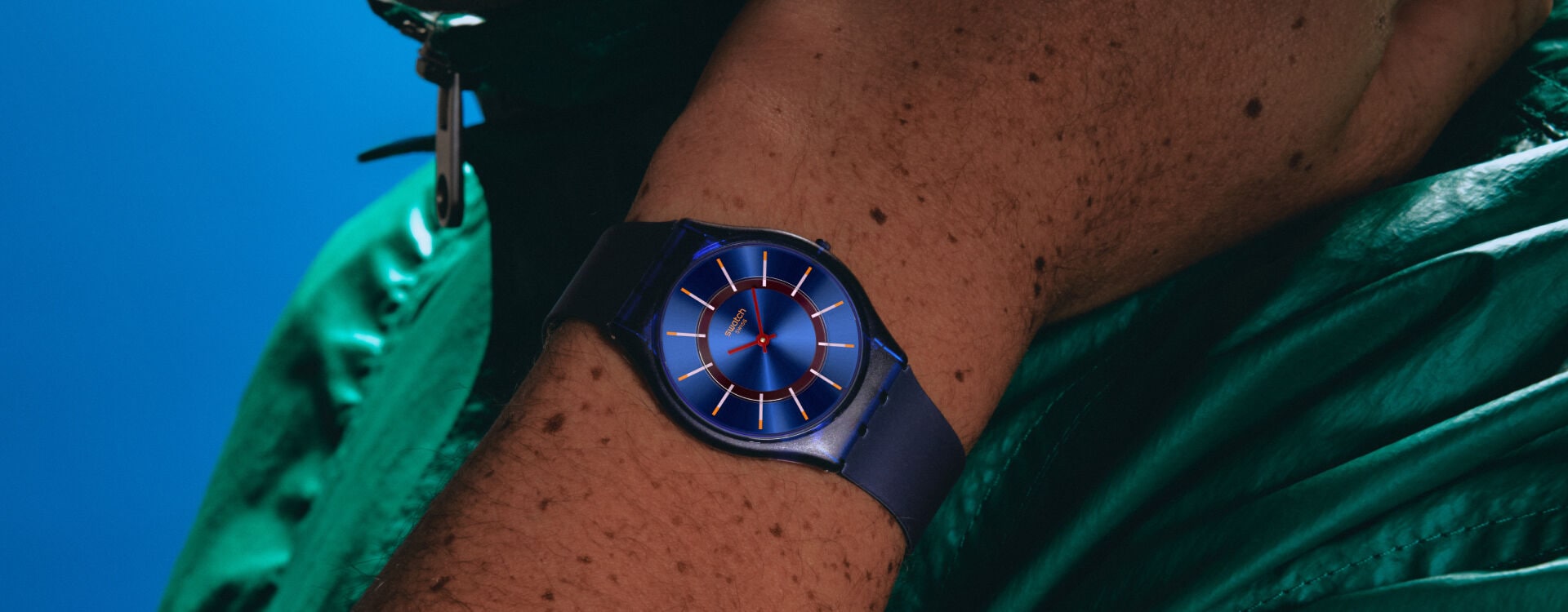 Ultra-thin Swatch watch