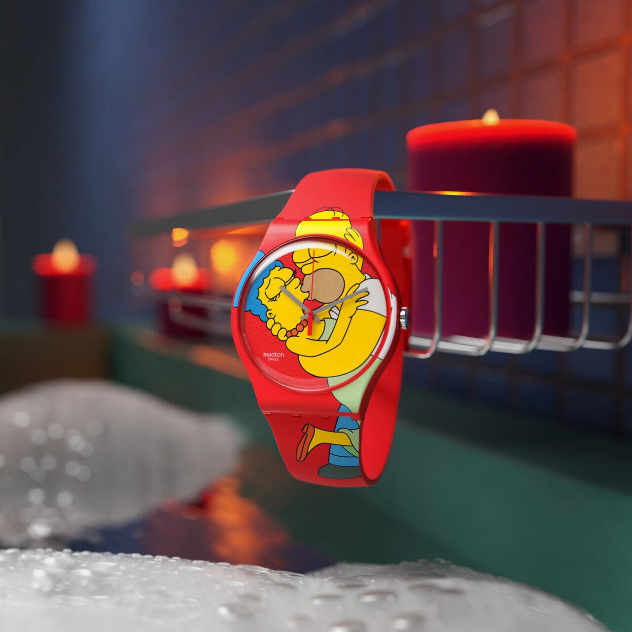 Swatch X The Simpsons Valentine's collection
