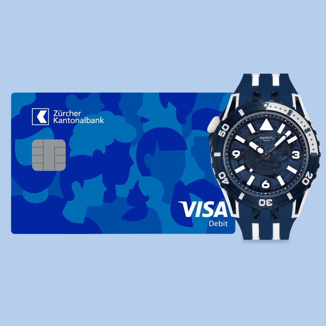 Swatch Pay with a ZKB card