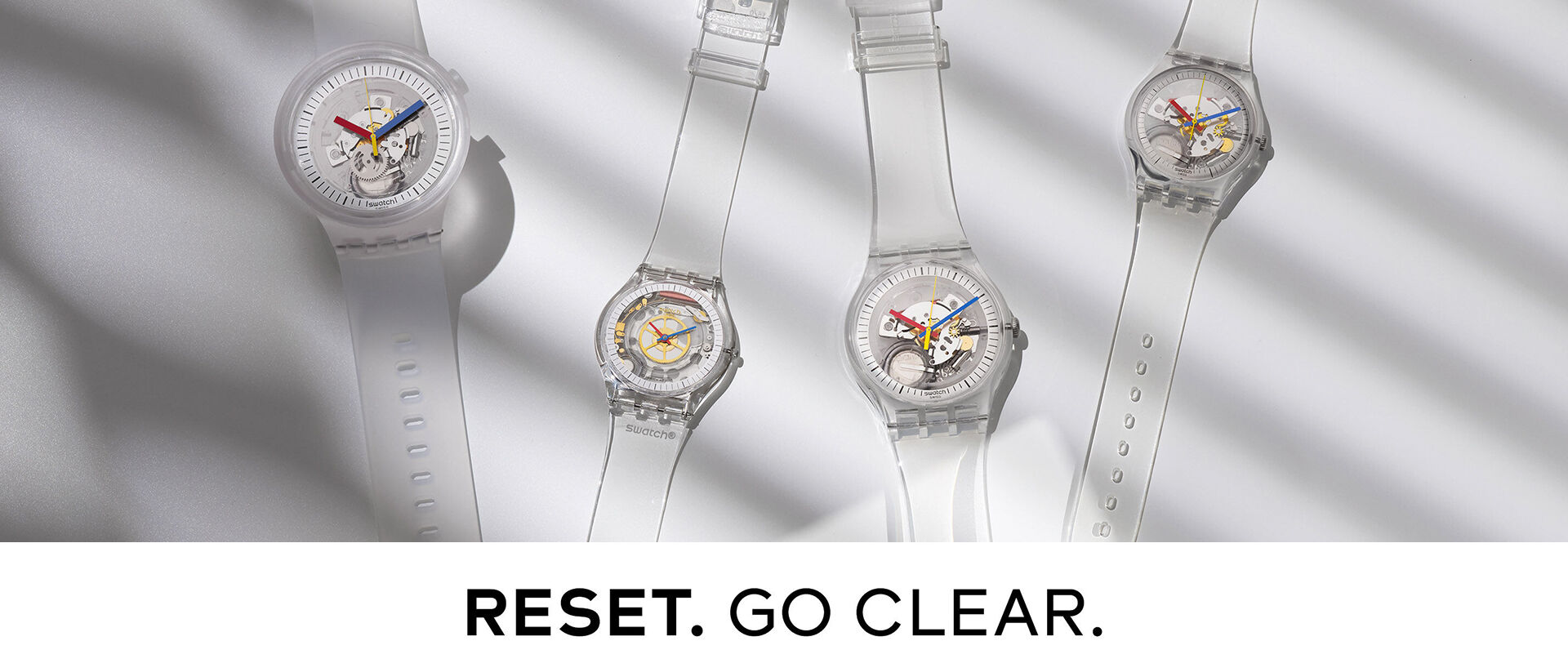 Swatch Clear – Transparent Watches