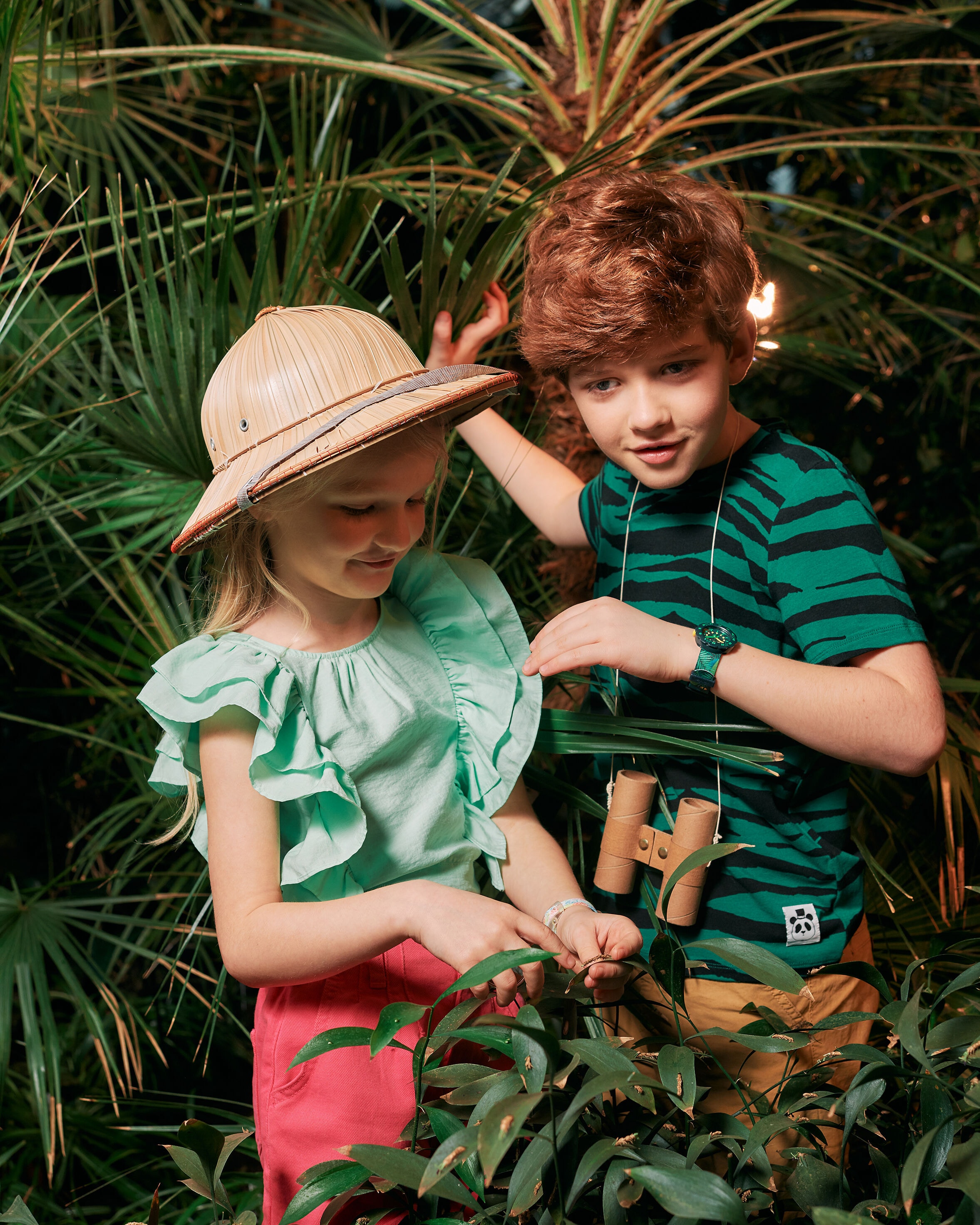 Kids in the jungle