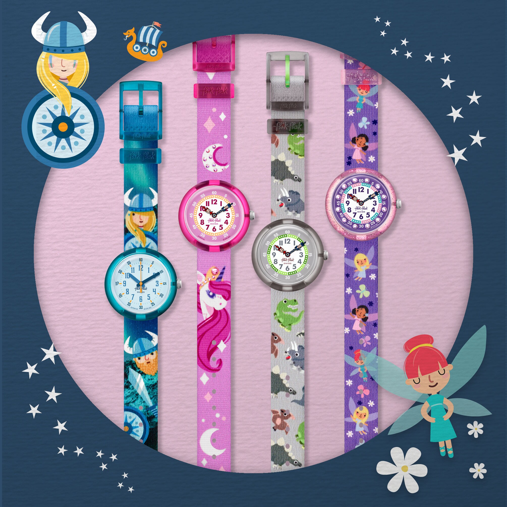 Swatch flik cheap flak armband