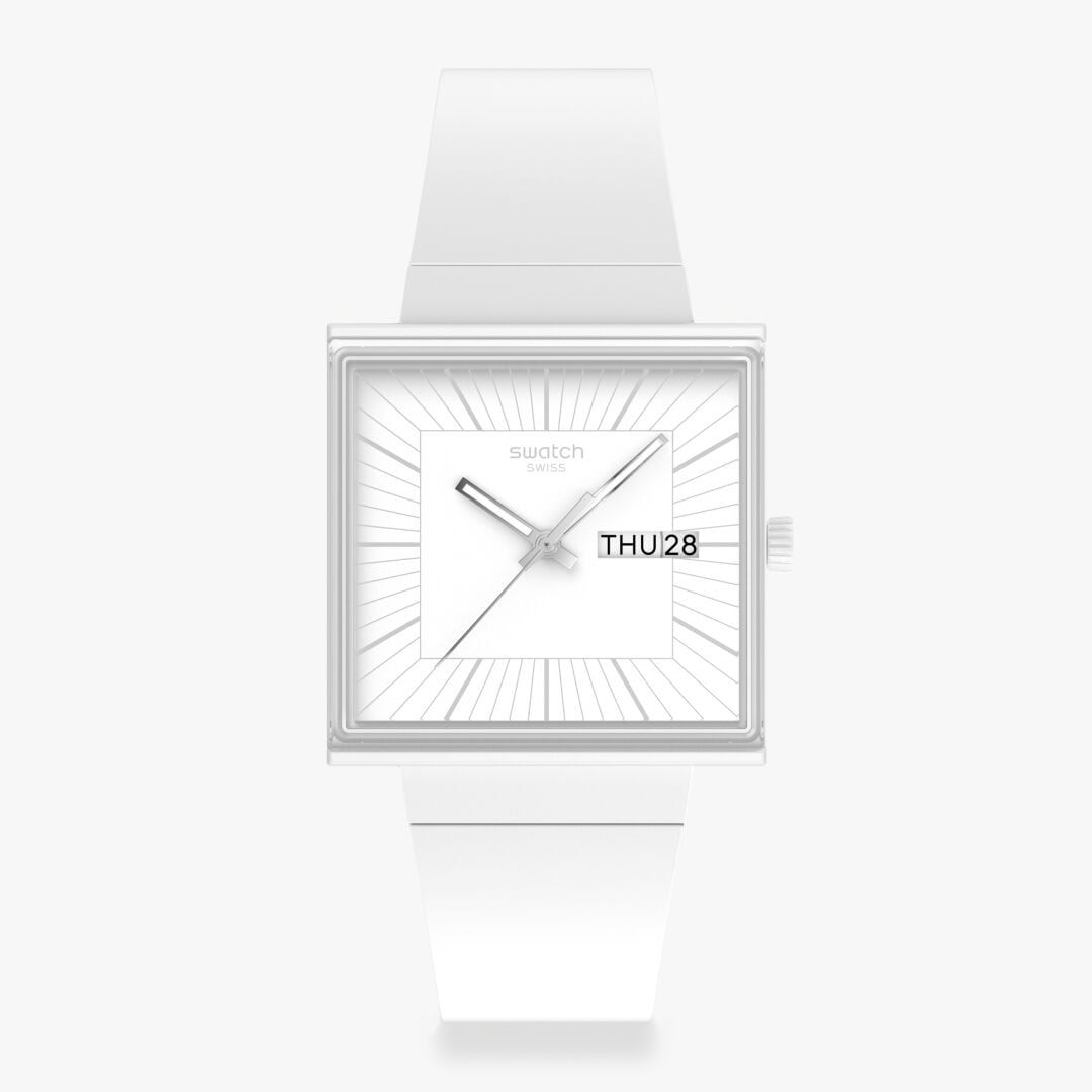 スウォッチの四角い腕時計 | WHAT IF...初代Swatchがスクエア型だったら？