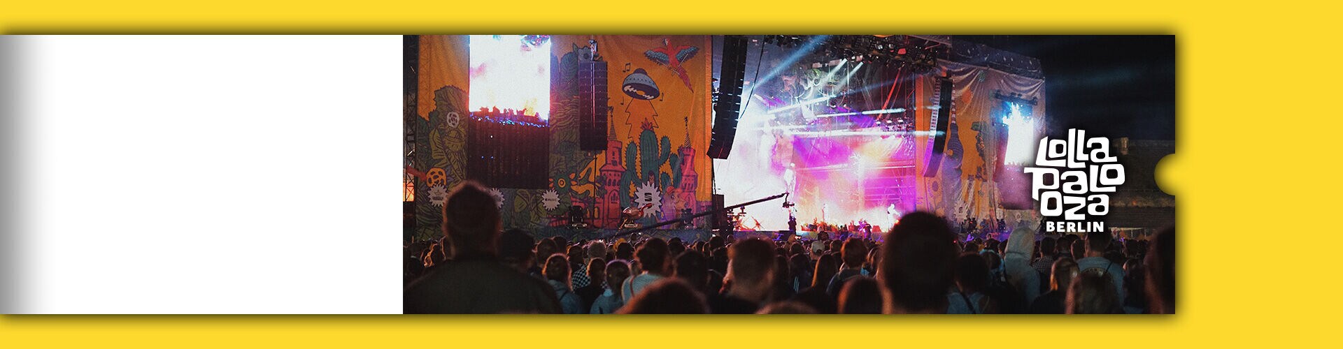 Lollapaloza ticket Lollapaloza ticket