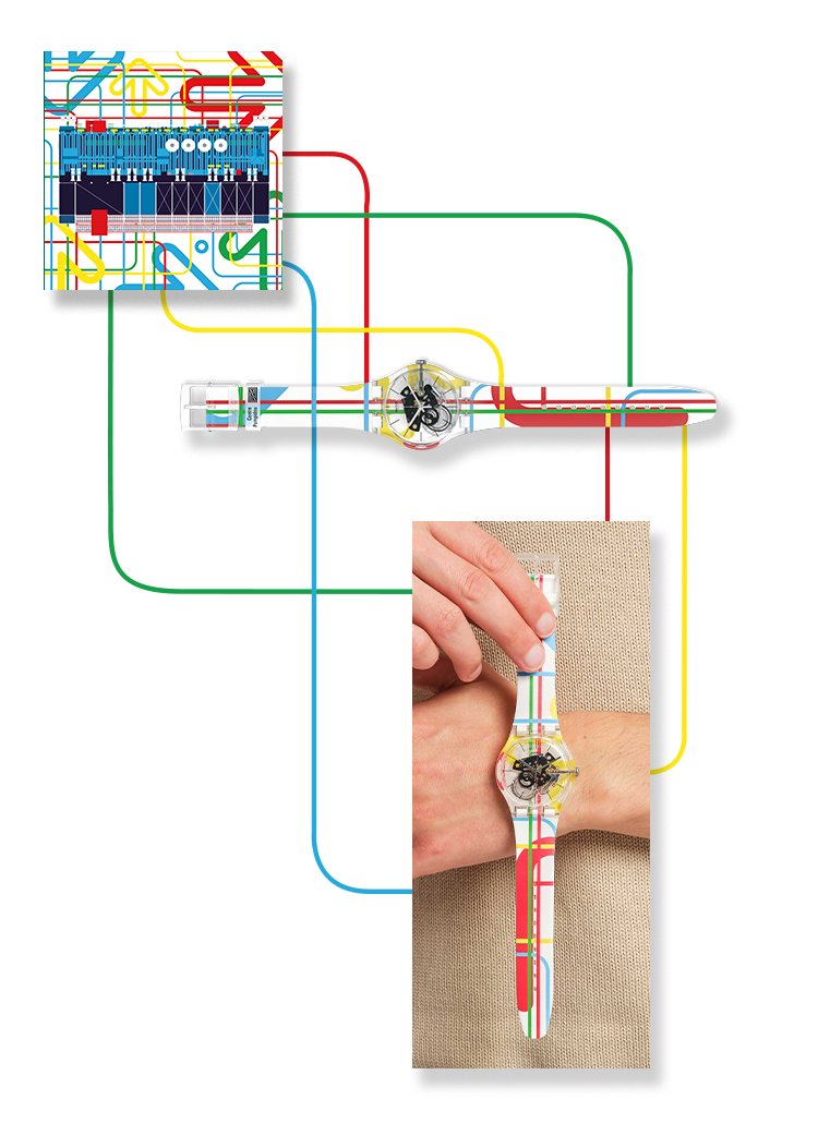 Pompidou SXY watch and design