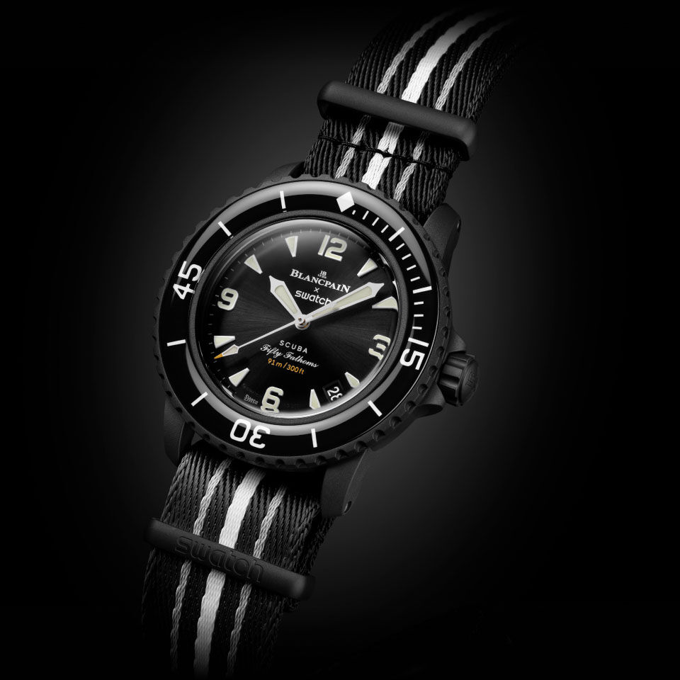 OCEAN OF STORMS - Bioceramic Scuba Fifty Fathoms Collection