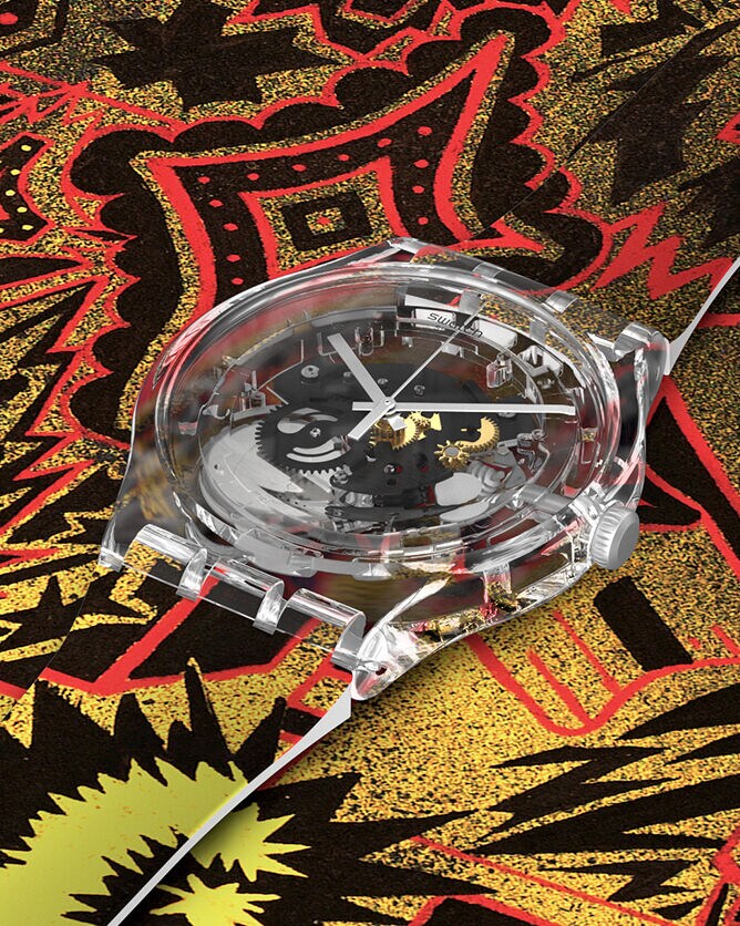 Swatch personnalisée clearance