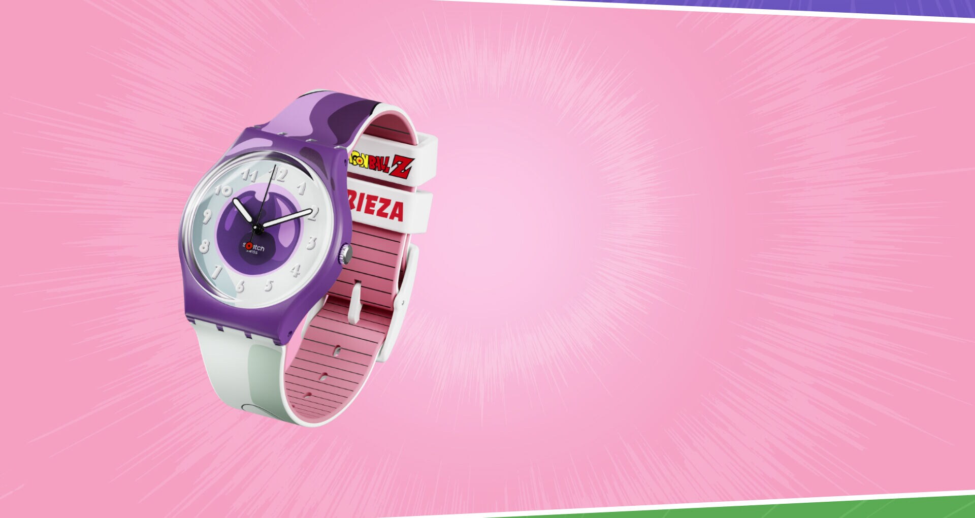 A nova coleção da Swatch é para todos os fãs do 'Dragon Ball Z