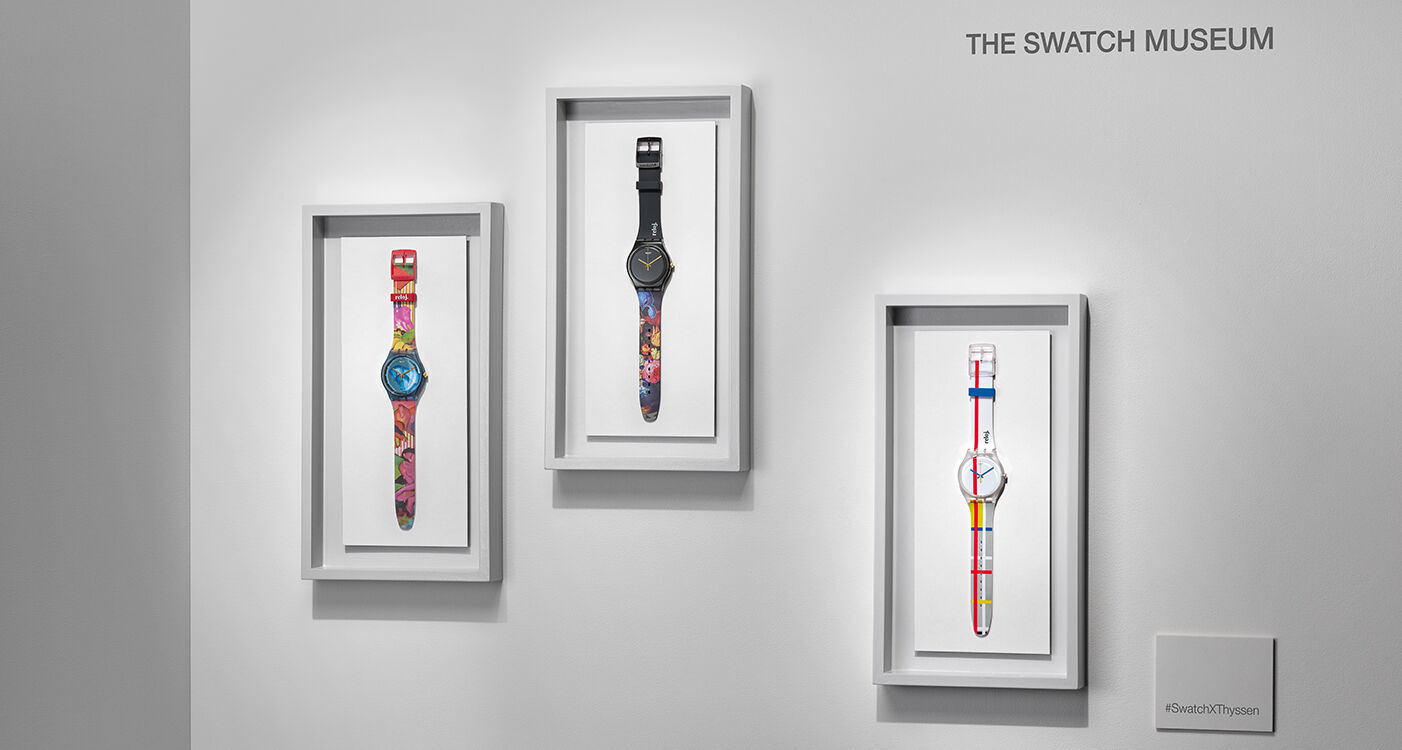 3 watches that came from the collaboration Swatch x Thyssen Museum 3 watches that came from the collaboration Swatch x Thyssen Museum