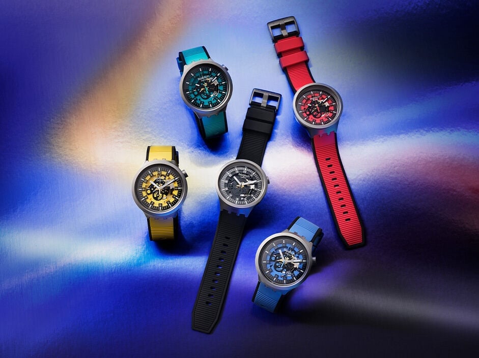 Swatch hot sale silver plate