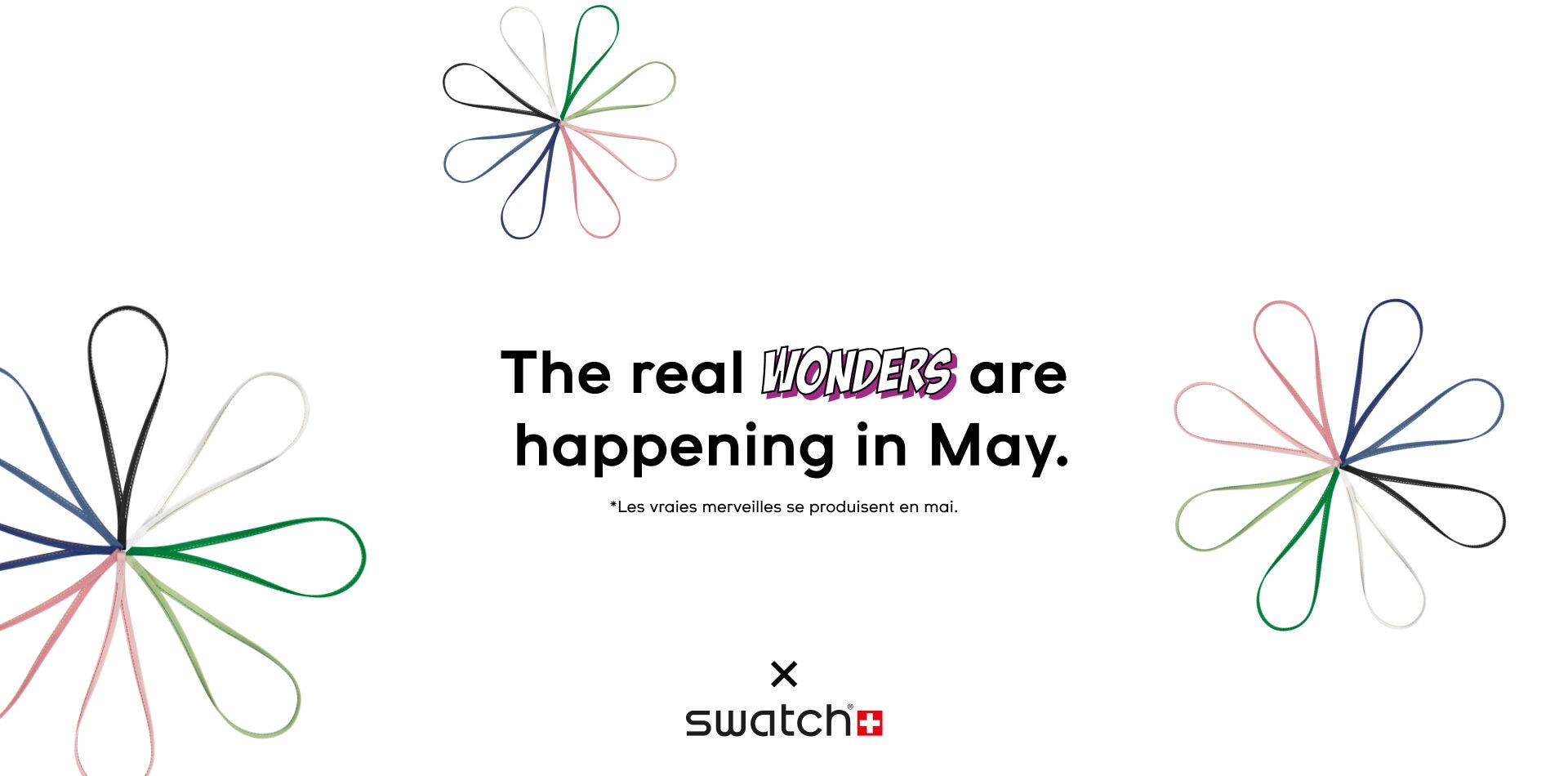 Swatch - the real WONDERS are happening in May