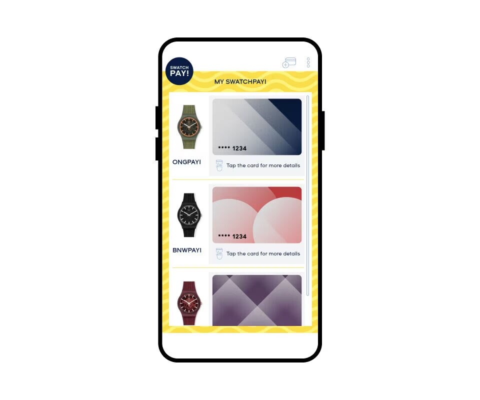 Swatch pay switzerland store