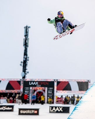 Snowboarding at Laax Open Snowboarding at Laax Open