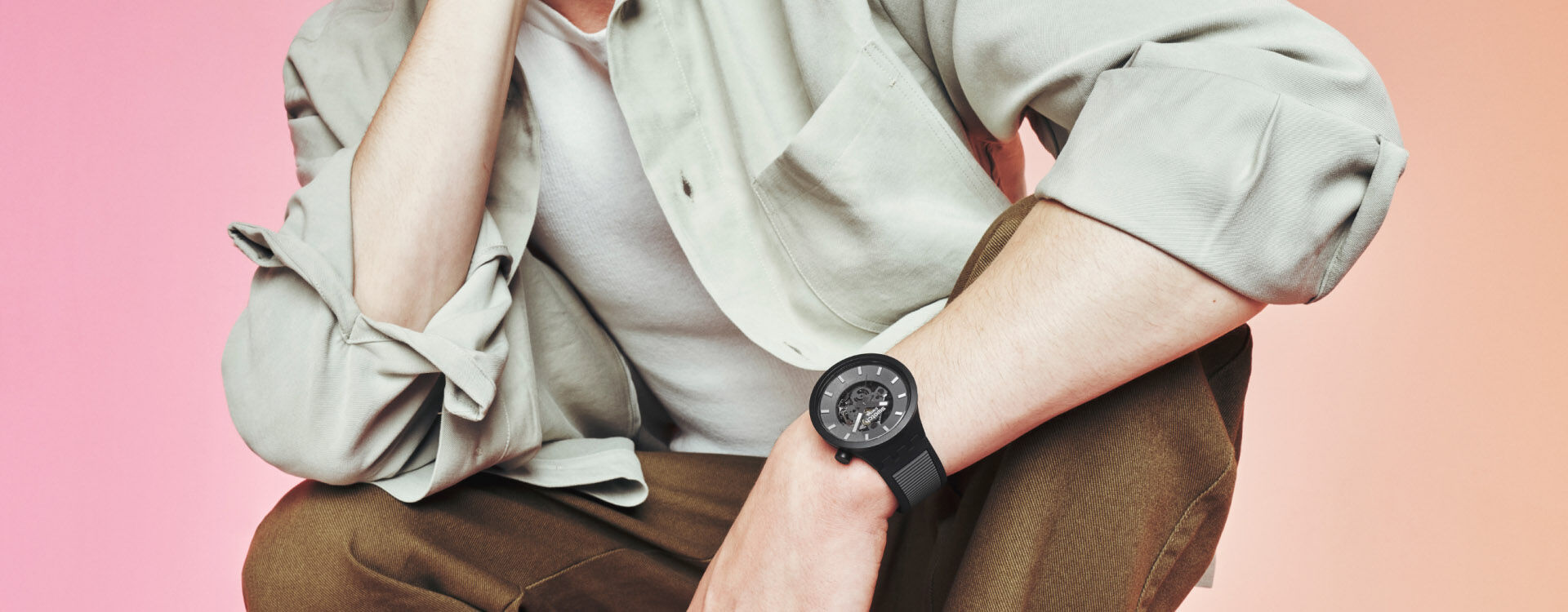 Reloj swatch big bold sale