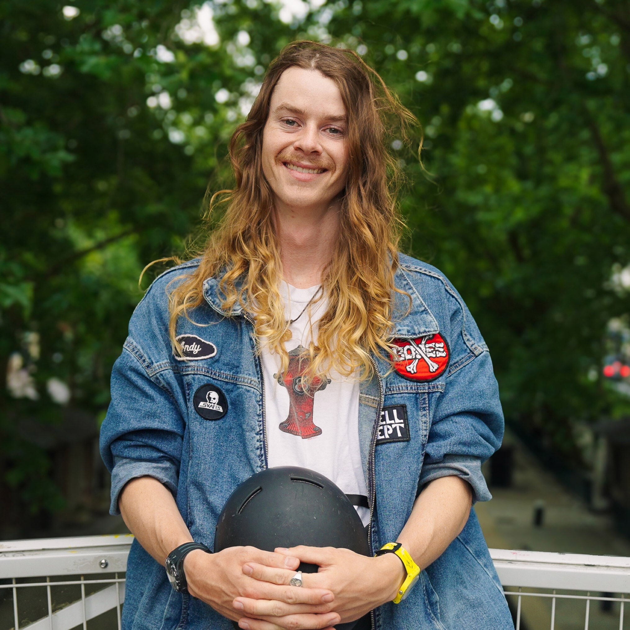 Proteam skater Andy Anderson