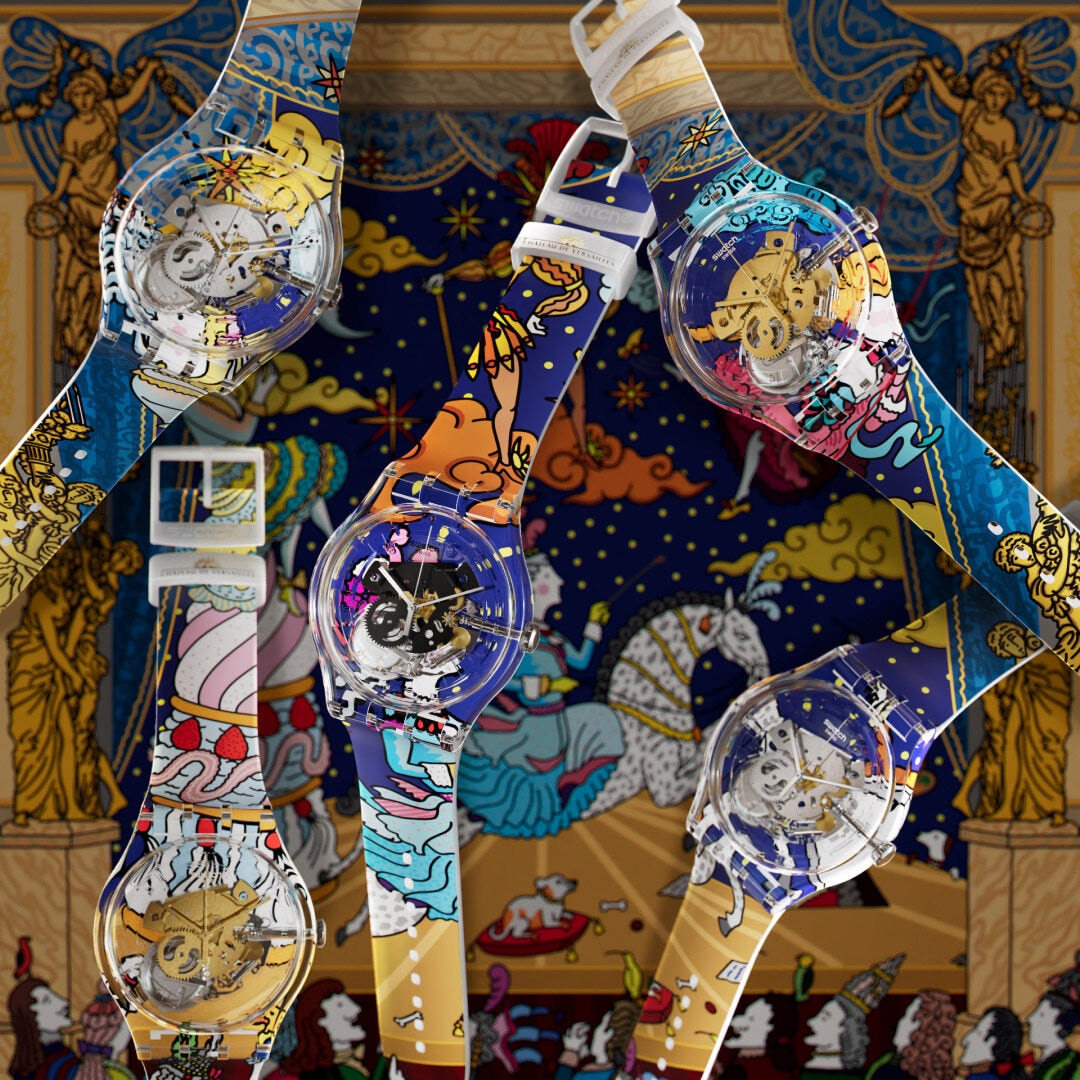 Montre Swatch - Gardens of Versailles