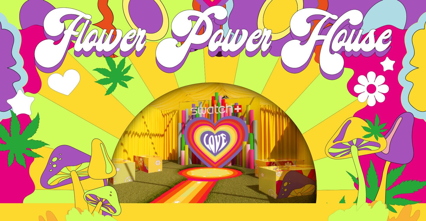 Flower power house picture