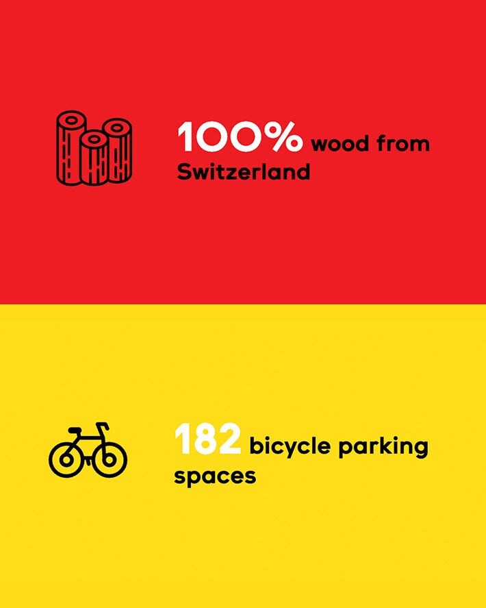 100% wood from Switzerland 100% wood from Switzerland