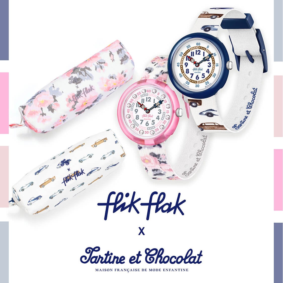 Flik Flak x Tartine et Chocolat collection