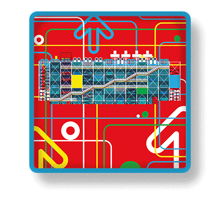 Swatch X Pompidou designs