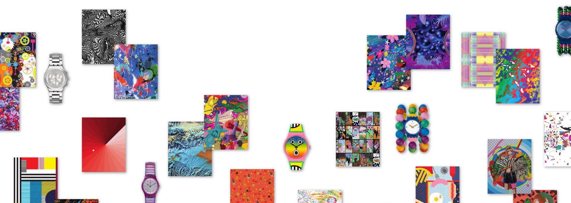 Watches and artworks