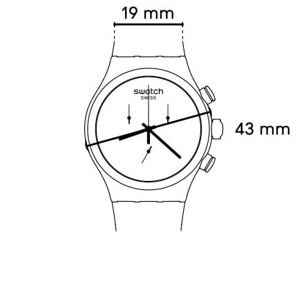 swatch new gent strap