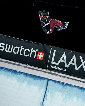 Snowboarding at Laax Open Snowboarding at Laax Open