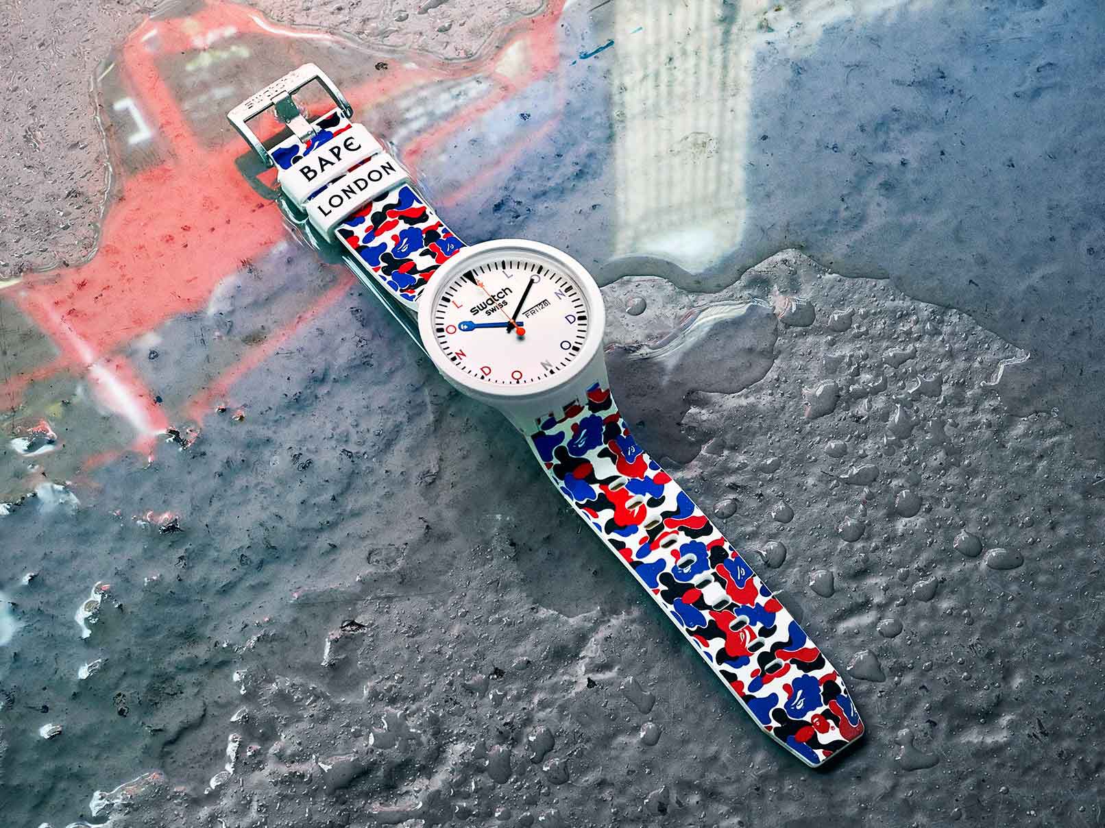 Swatch x bape limited edition sale