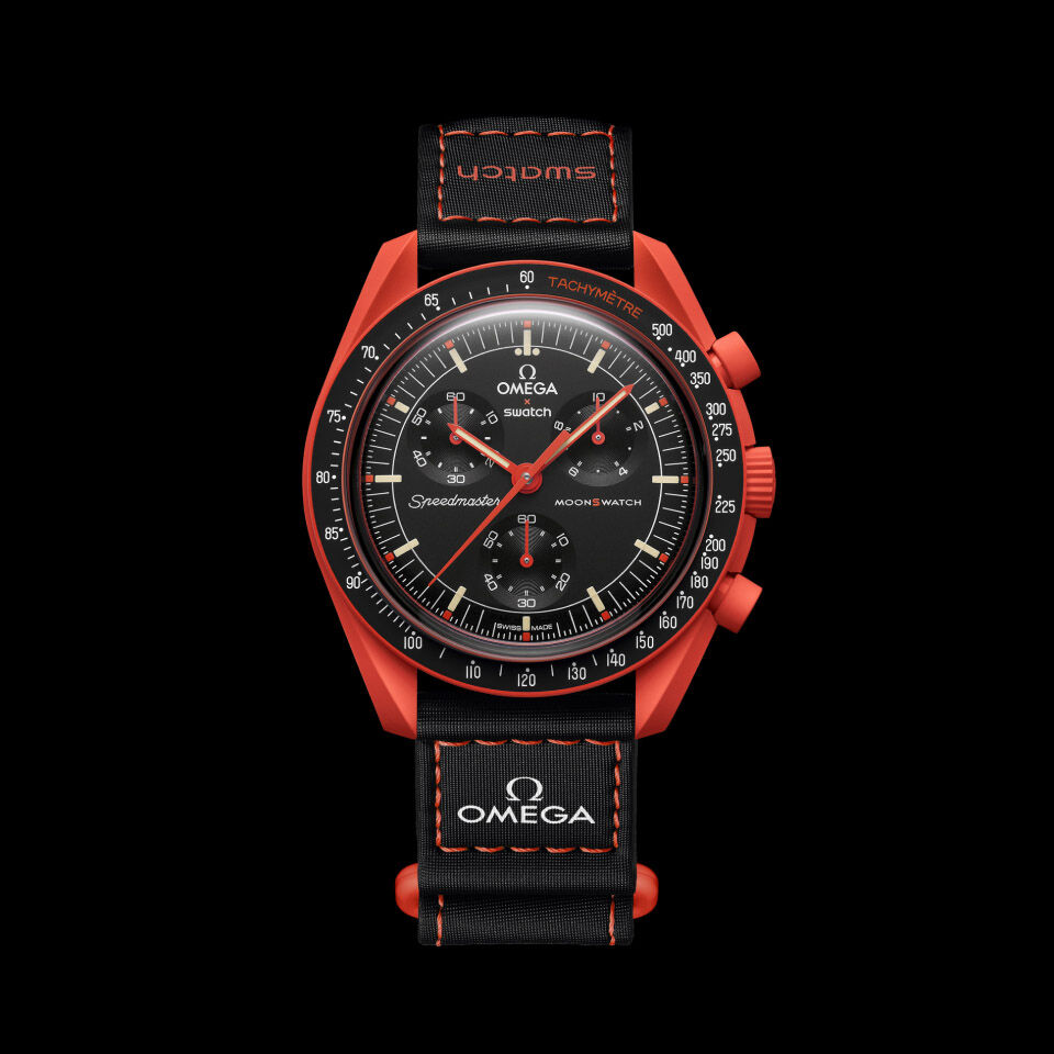 Swatch black and orange on sale