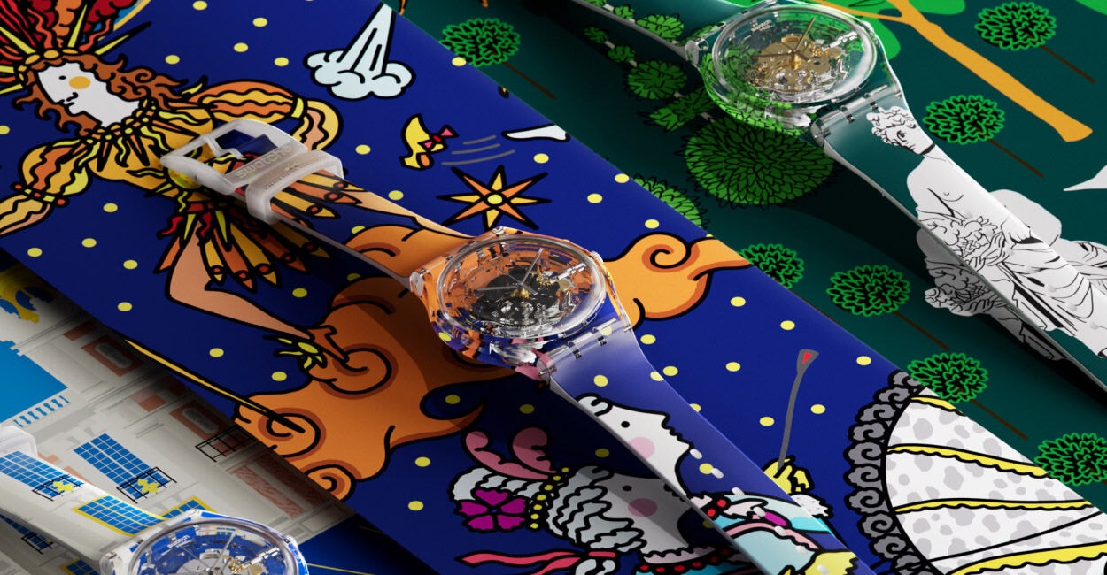 Swatch watch company store