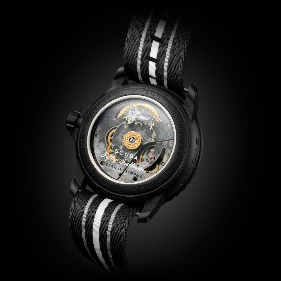 OCEAN OF STORMS Bioceramic Scuba Fifty Fathoms Collection