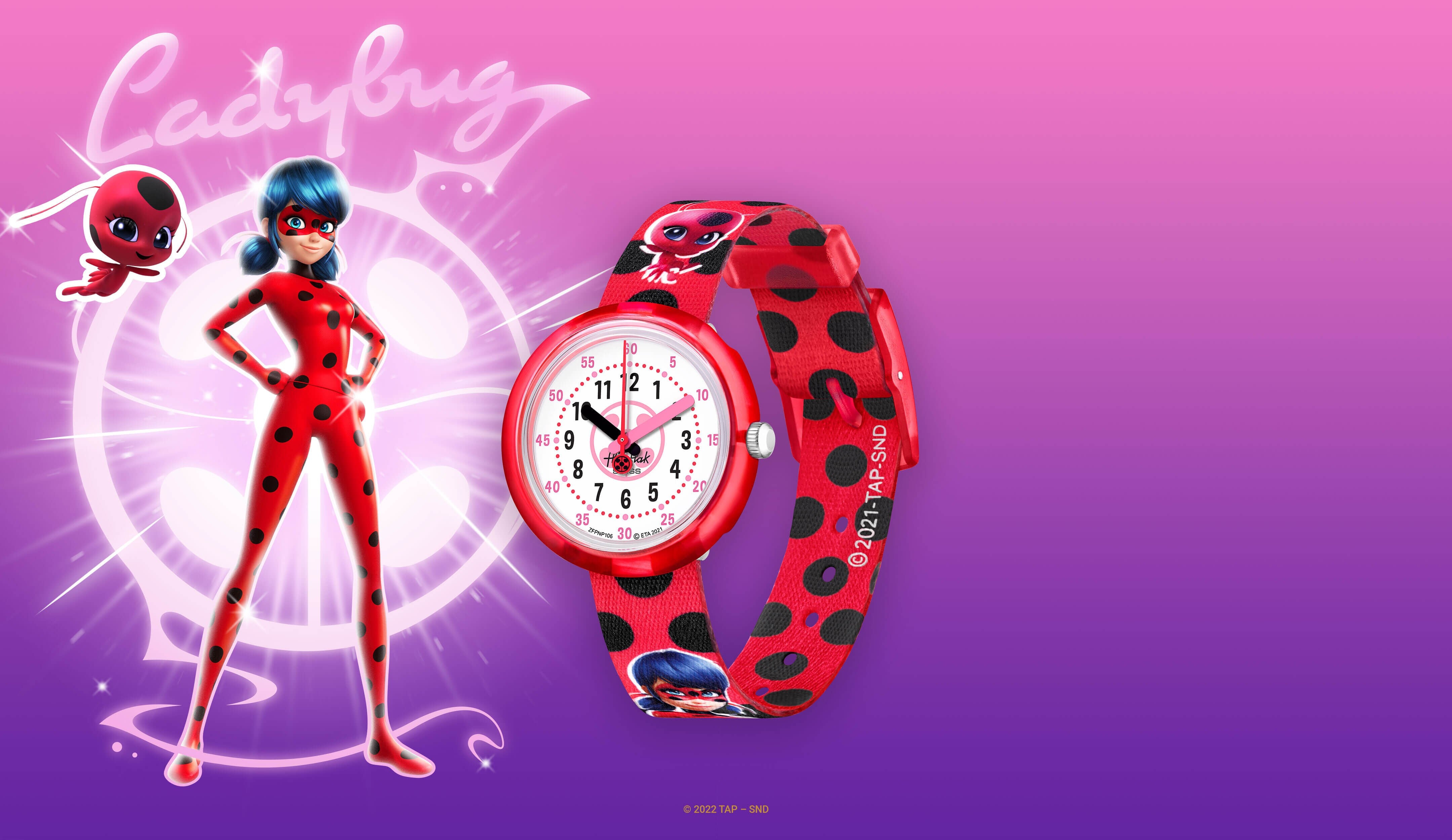 Reloj flik flak discount personalizado