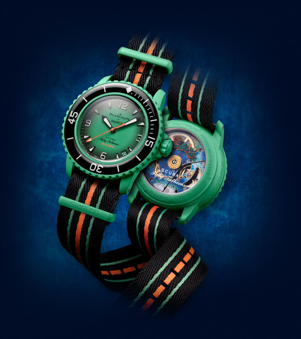 オンラインショップ 時計 Blancpain x Swatch Bioceramic 時計 ...