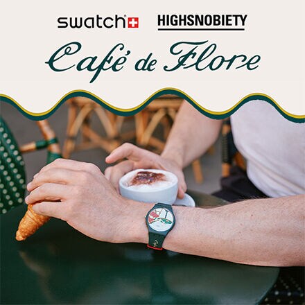 Swatch x Café de Flore