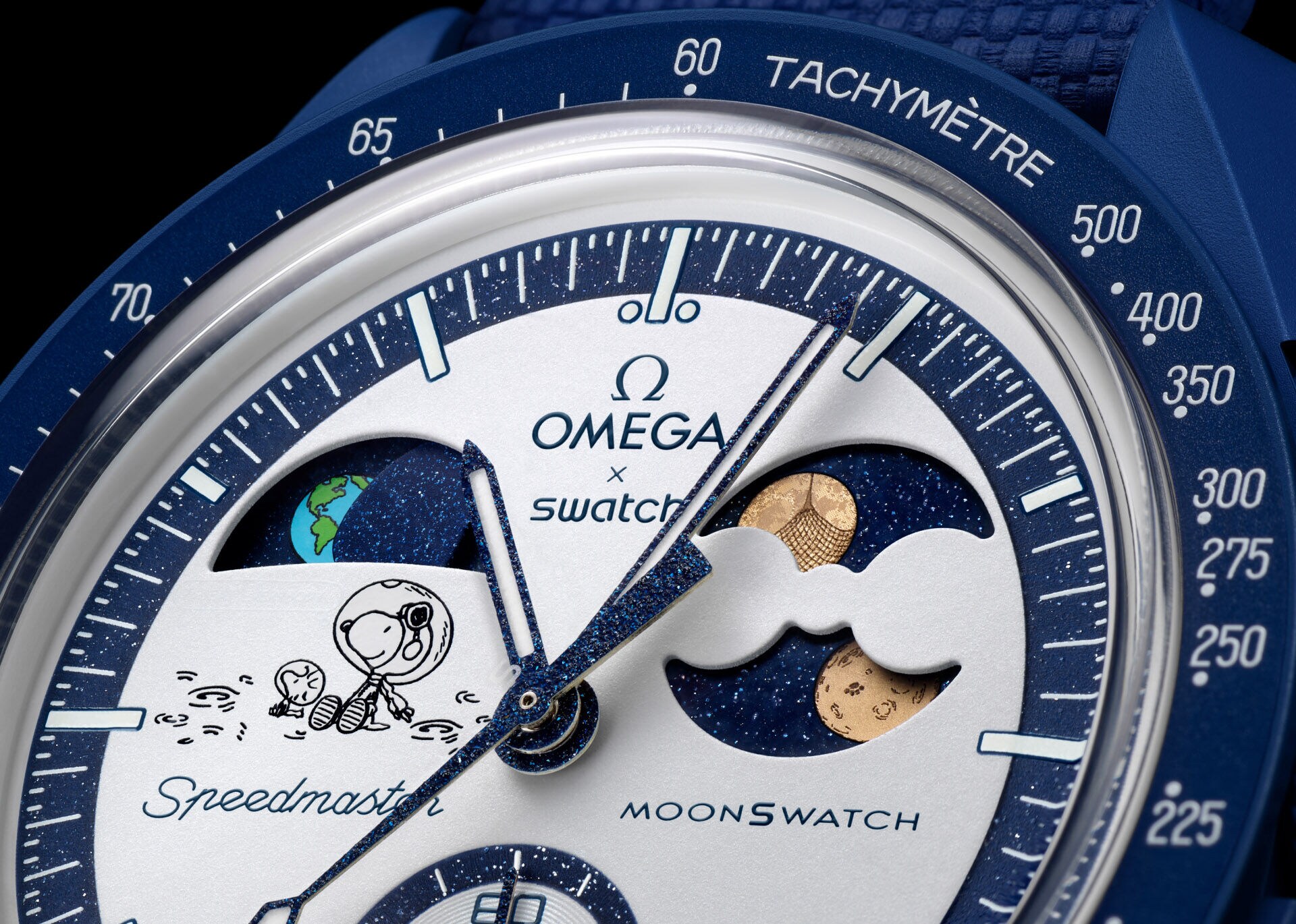 MISSION TO EARTHPHASE MOONSHINE GOLD Bioceramic MoonSwatch Collection
