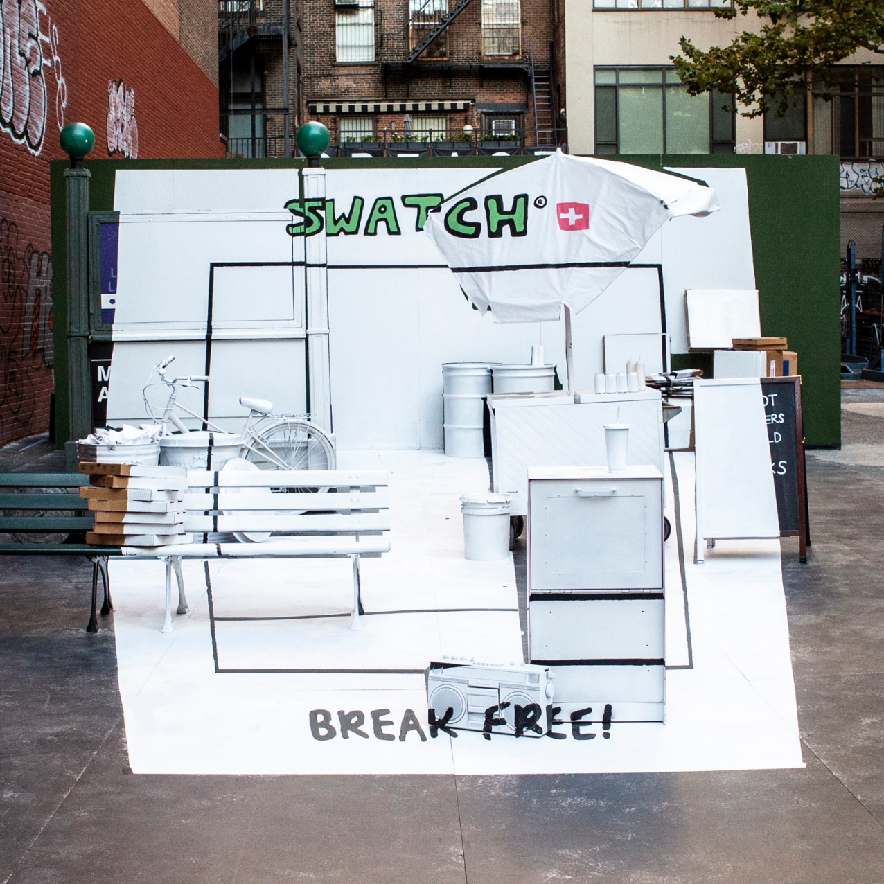 Swatch BREAK FREE Collection