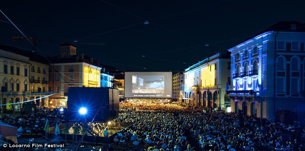 Главная площадь города на кинофестивале