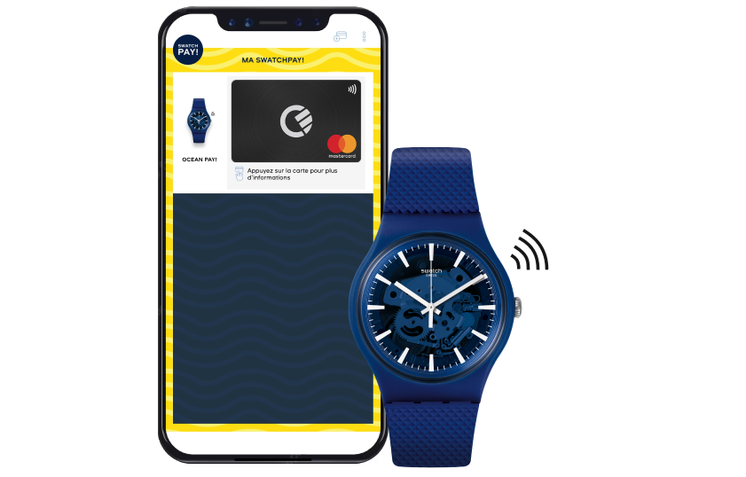 Curve card payment provider in SwatchPAY! App